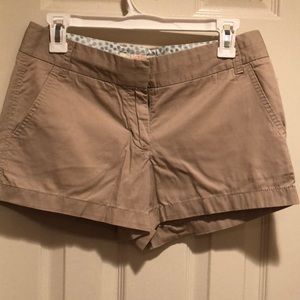 J. Crew chino shorts
